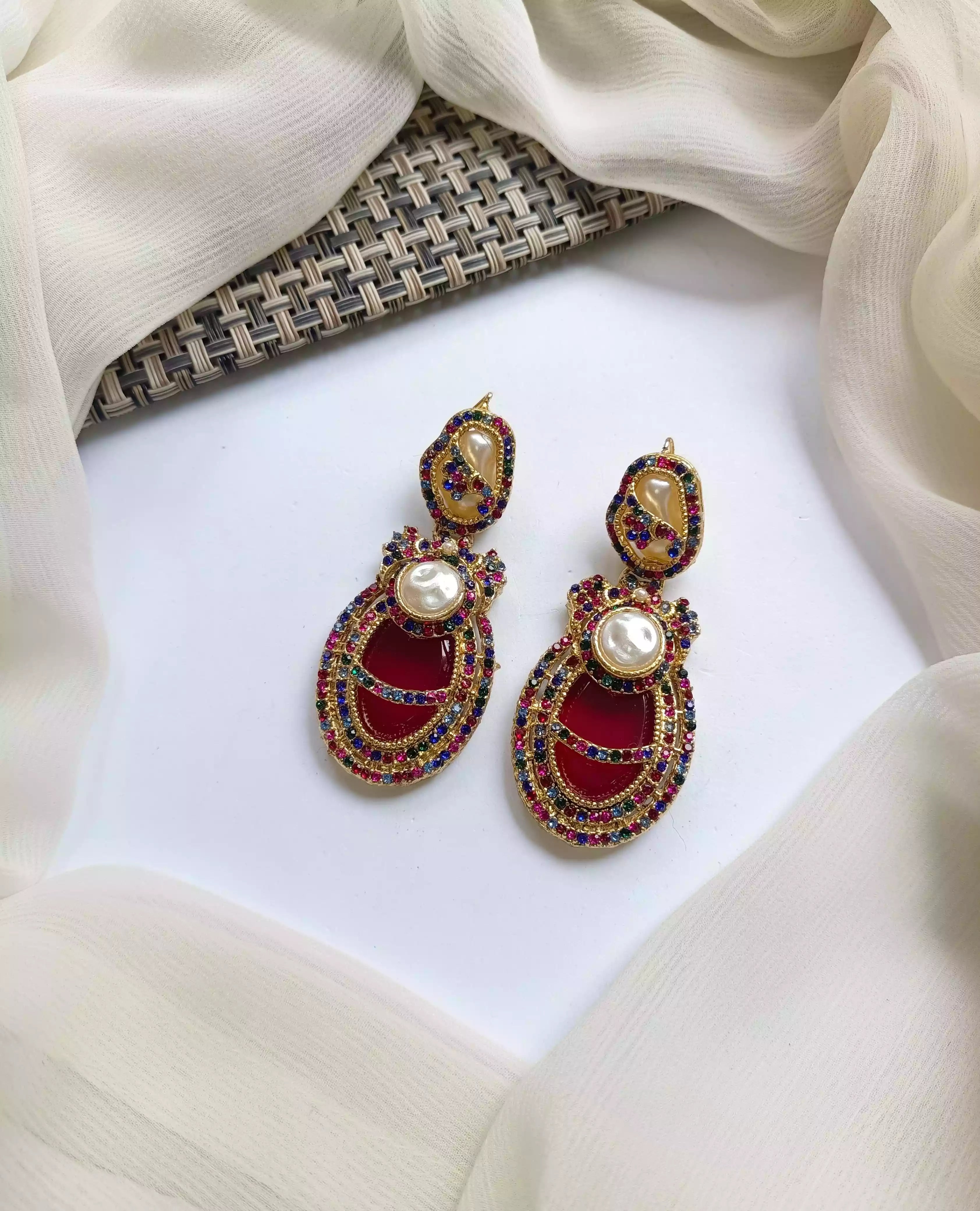 Turkish MOP earrings