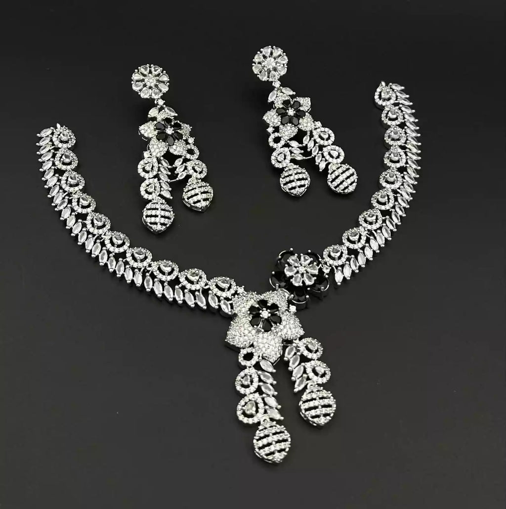 American diamond necklace set