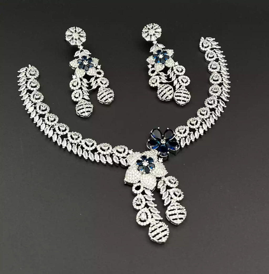 American diamond necklace set