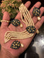 Delicate zircon choker set