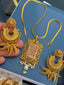 Turkish pendant set with teeka