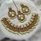 Mother pearl necklace set