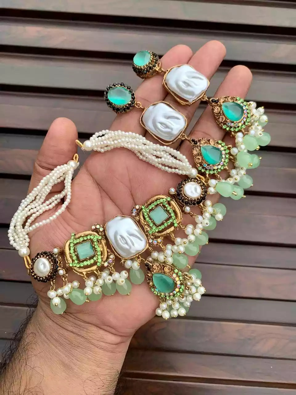 Handmade turkish choker set