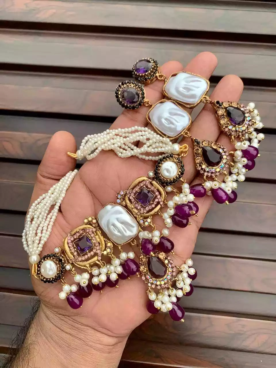 Handmade turkish choker set