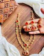 Zircon double layer maala set