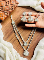 Zircon double layer maala set