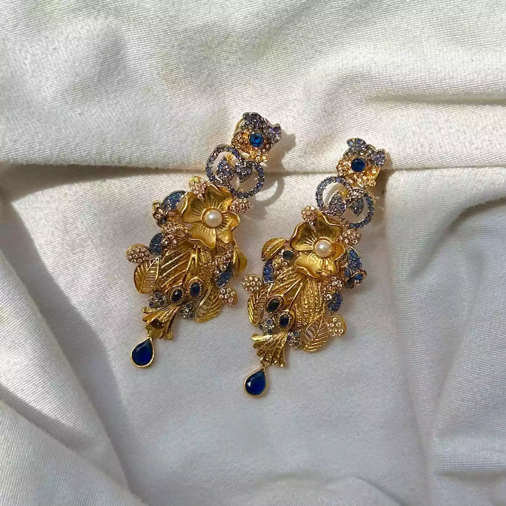 Turkish stylish long earrings