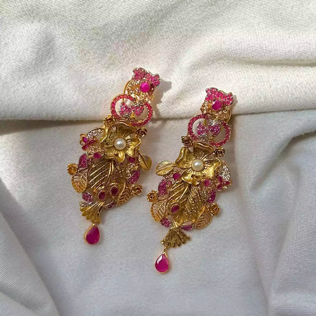 Turkish stylish long earrings