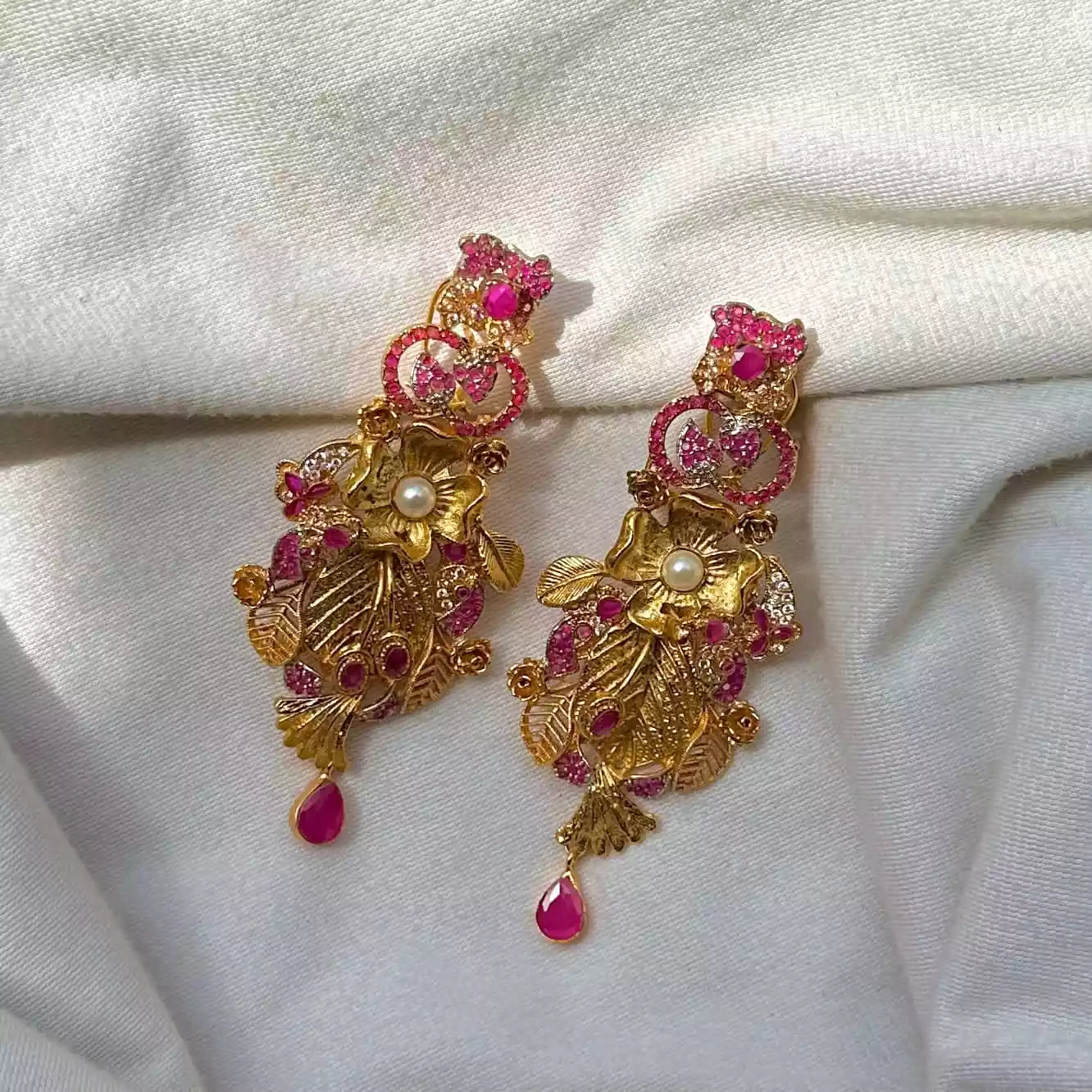 Turkish stylish long earrings
