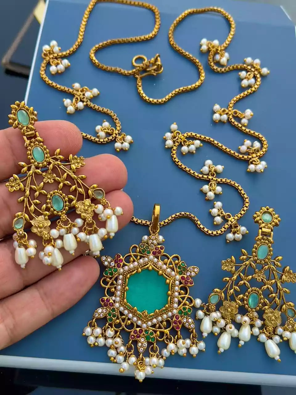 Gold plated turkish set