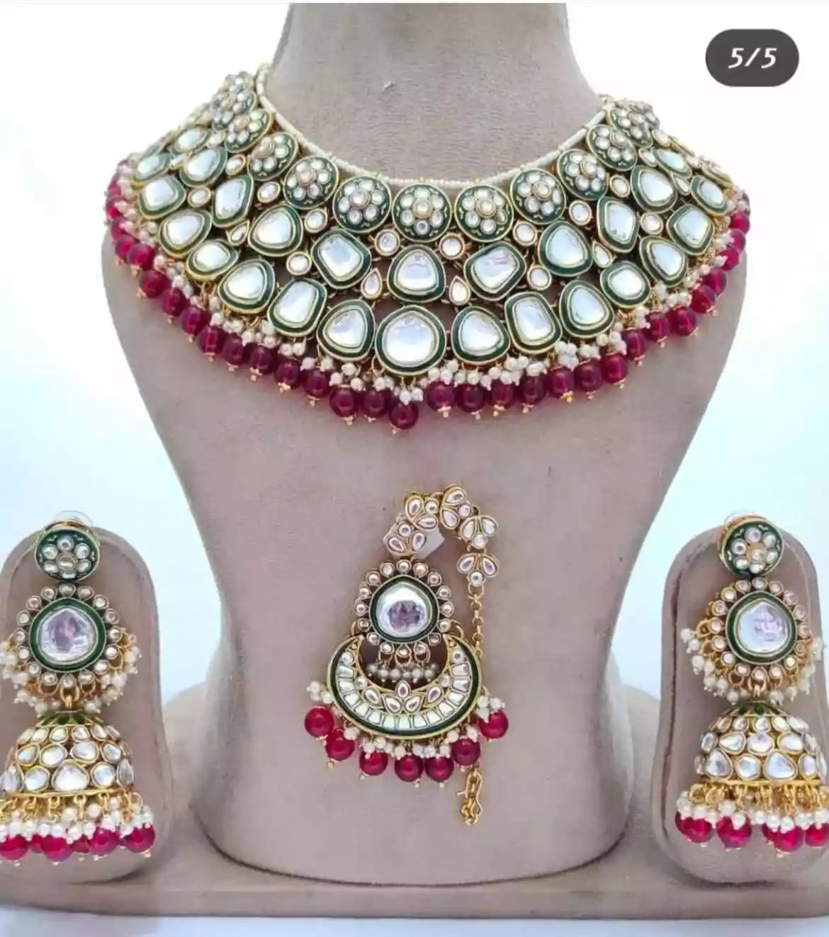 Kundan bridal set