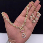 American diamond necklace set