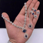 American diamond necklace set