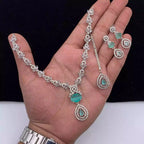 American diamond necklace set