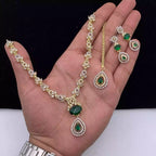 American diamond necklace set