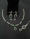 Dark Green / Silver Base