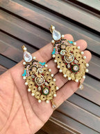Long turkish earrings