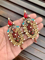 Long turkish earrings