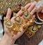 Dabbi kundan kashmiri earrings