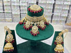 Indian kundan heavy bridal set