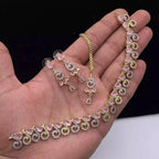 American diamond necklace set
