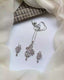 American diamond pendant set