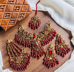 Handmade heavy bridal set
