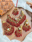 Handmade heavy bridal set