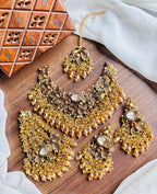 Handmade heavy bridal set
