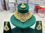 Designer kundan necklace set