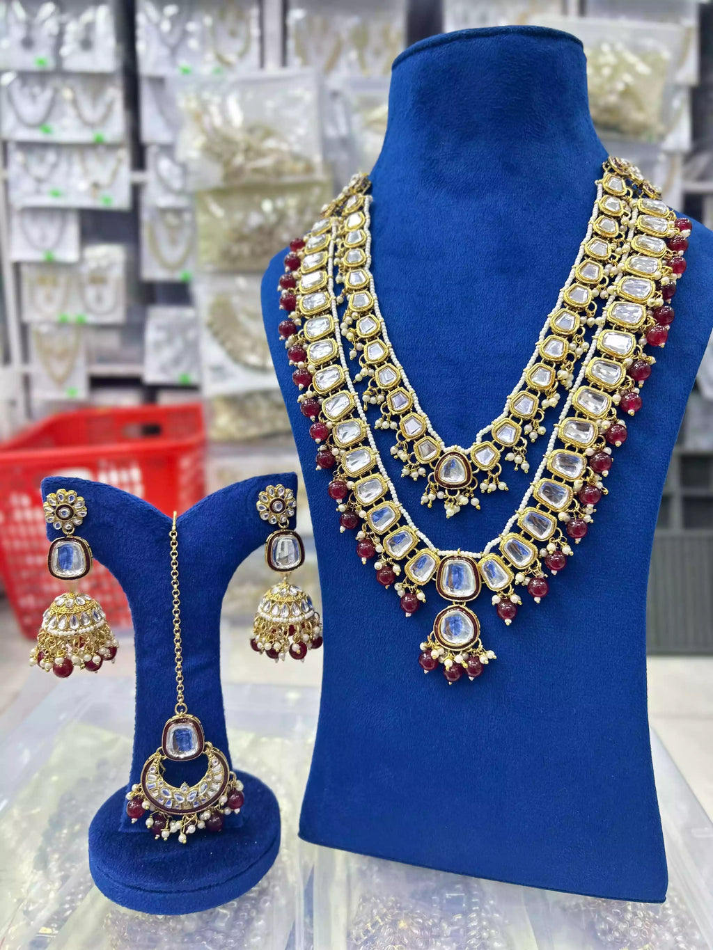 Most demanding kundan maala set