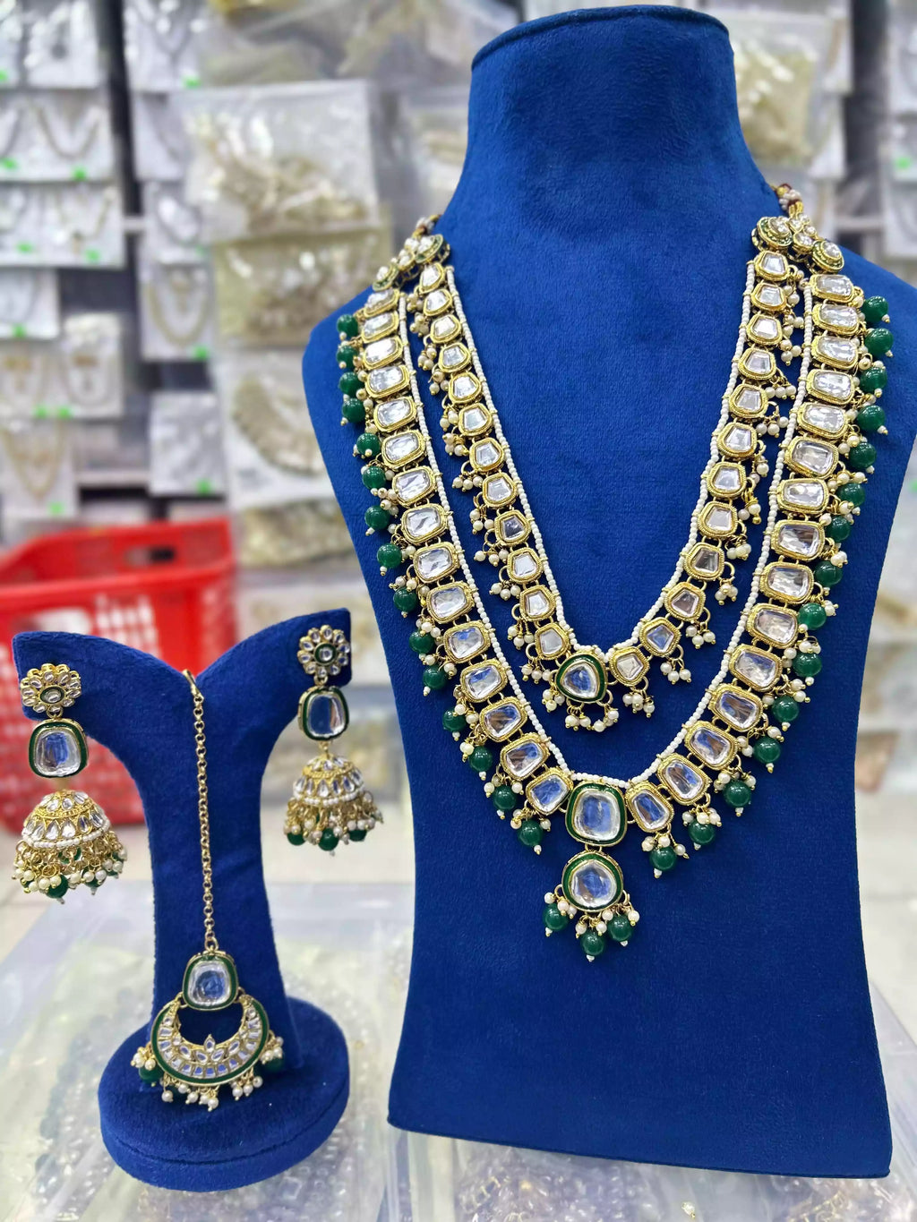 Most demanding kundan maala set