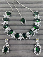 American diamond 1 carat bridal set