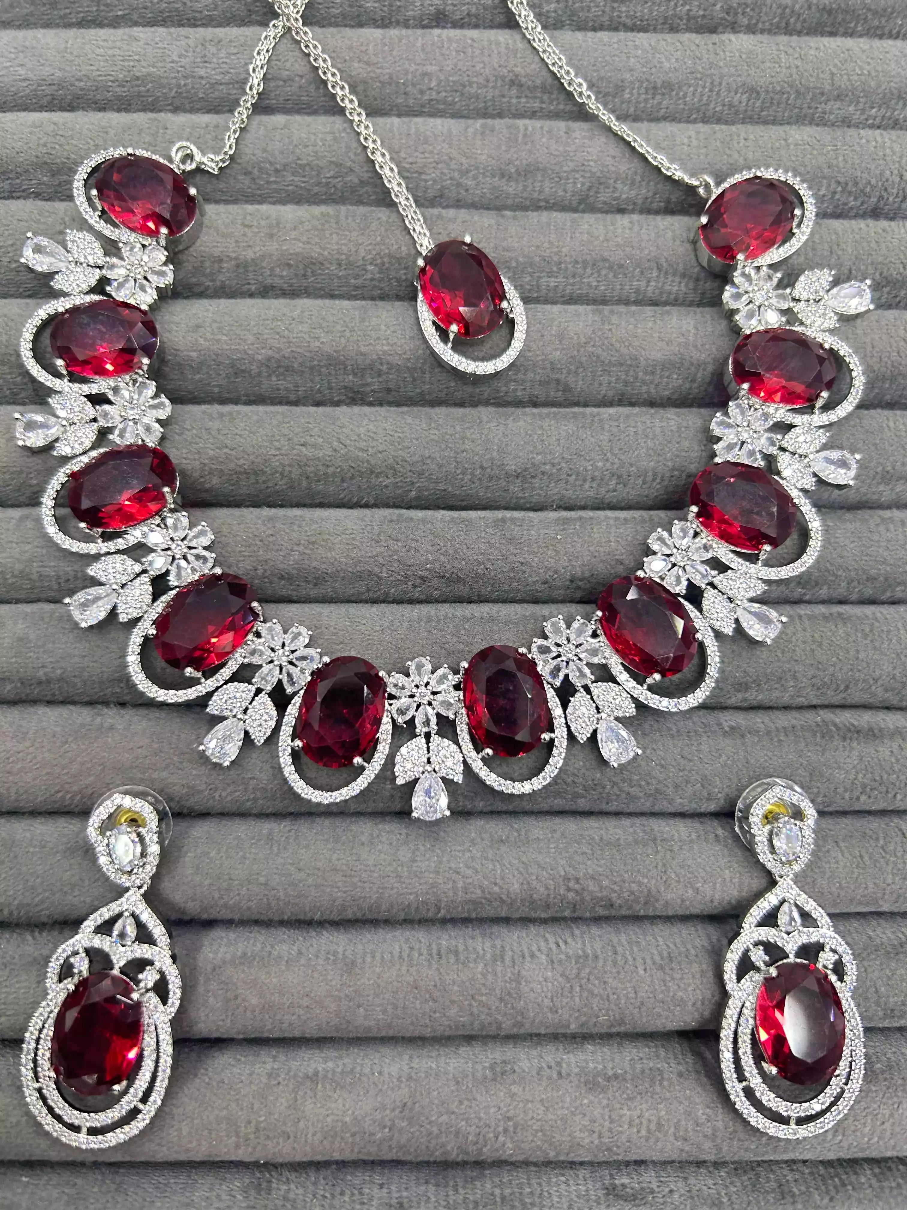 American diamond 1 carat bridal set Secondary image
