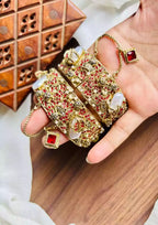 Handmade MOP bangle pair