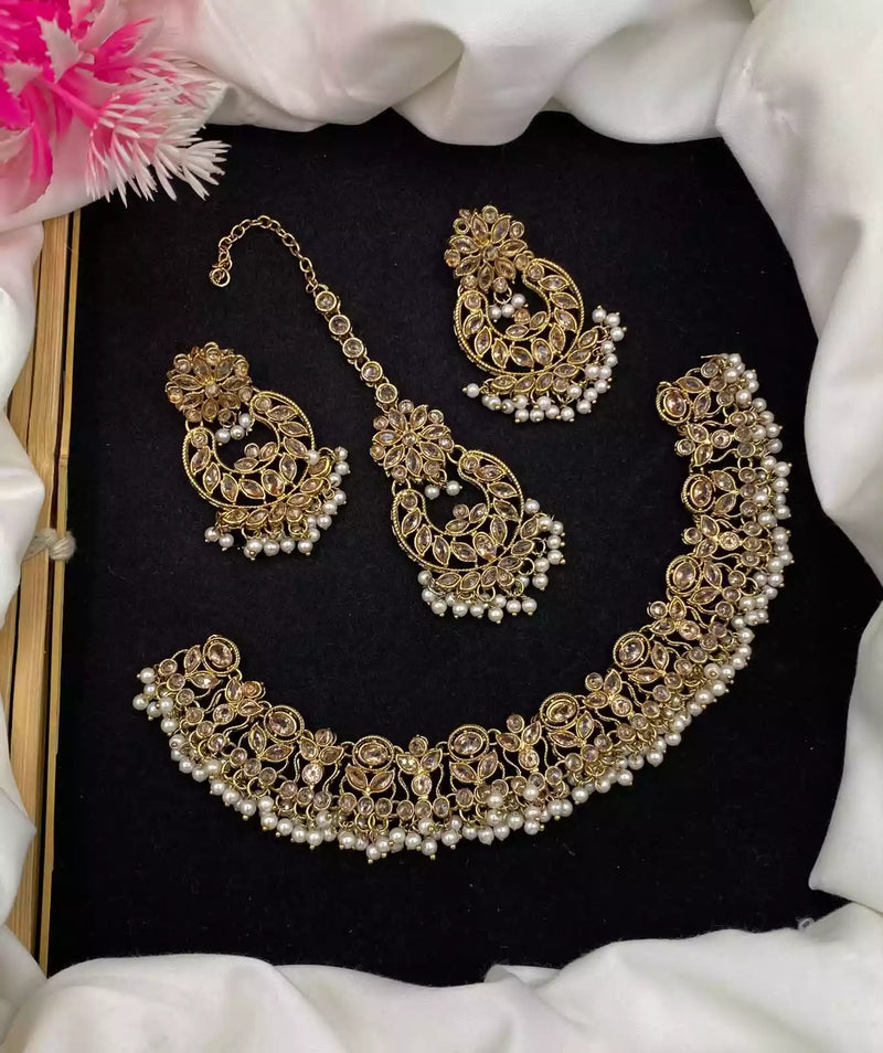 Reverse AD necklace set