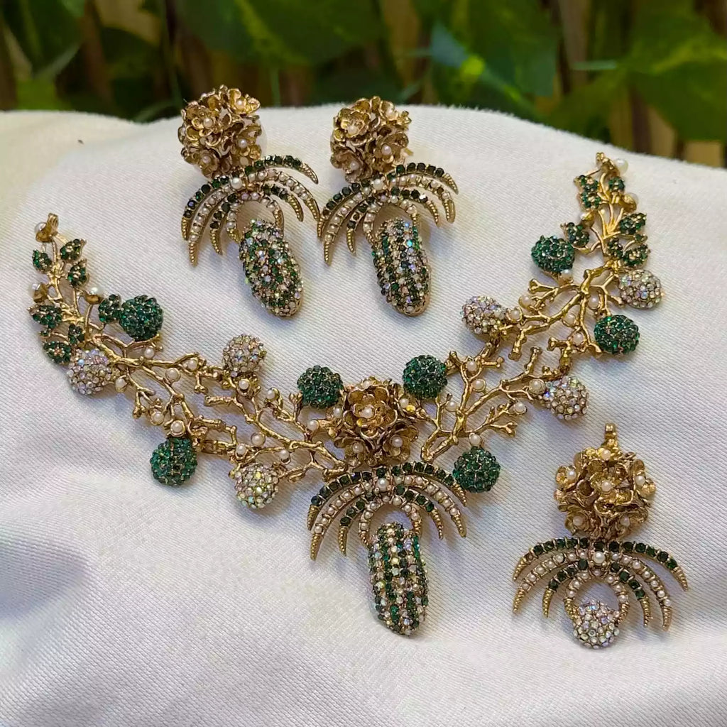 Turkish designer necklace set