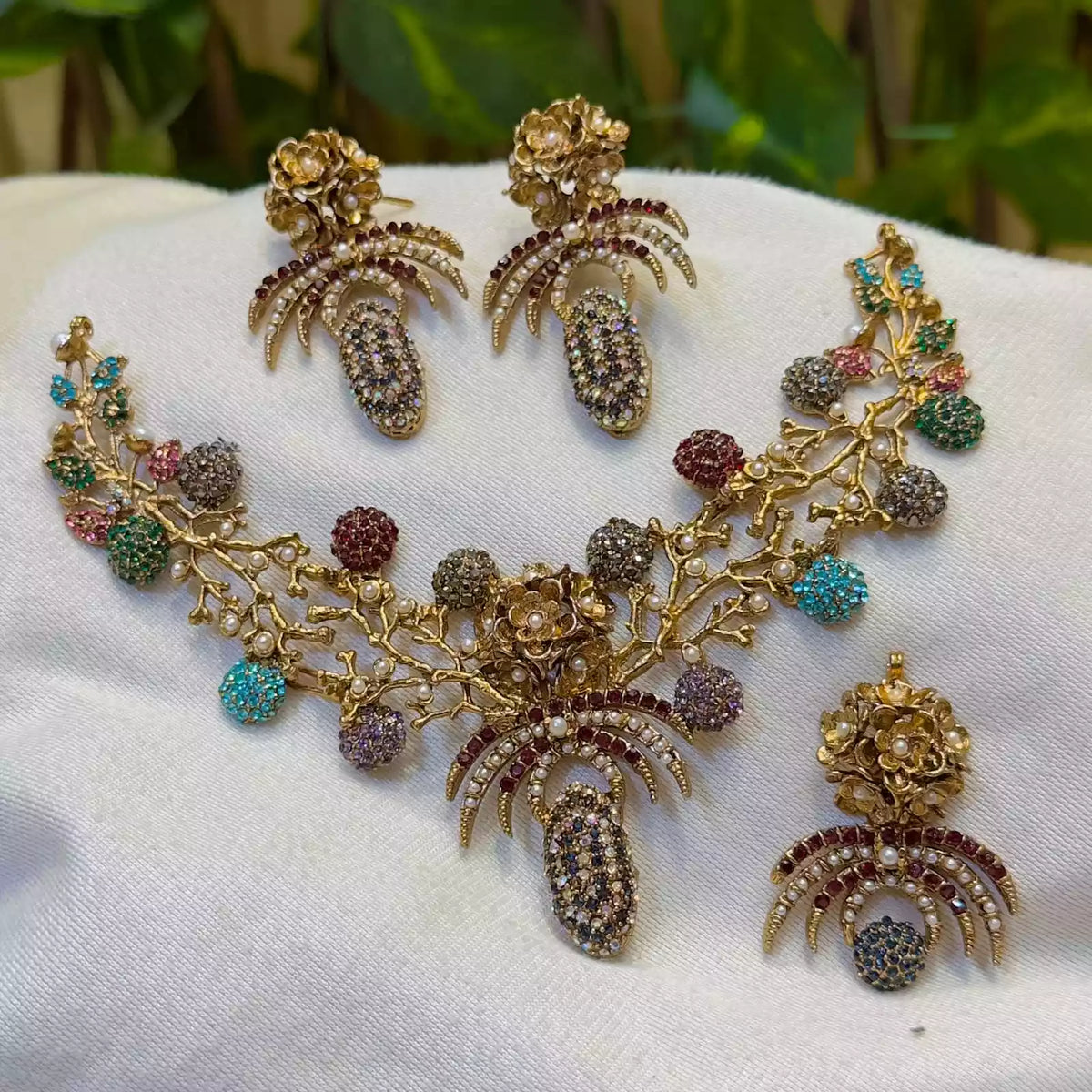 Turkish designer necklace set