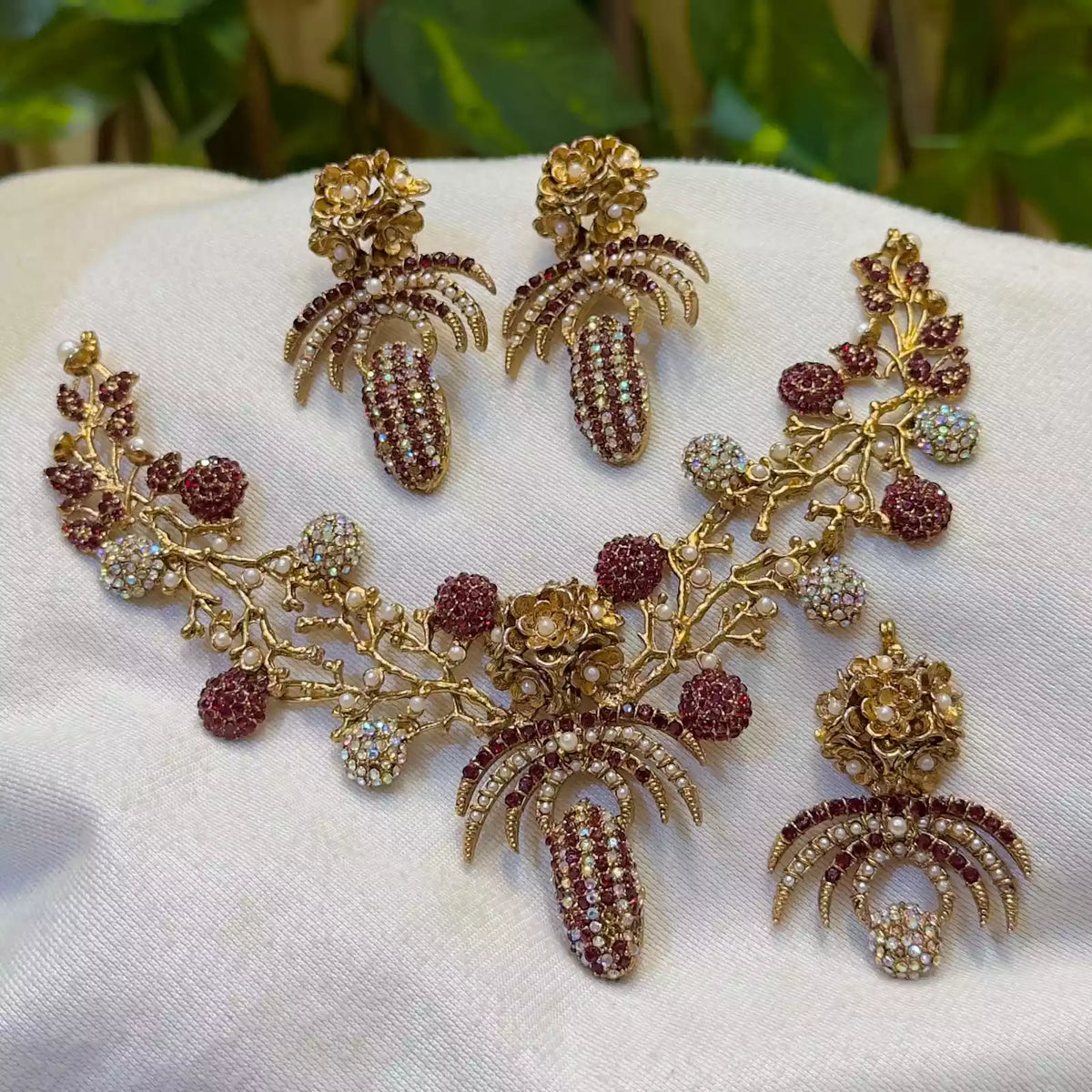 Turkish designer necklace set