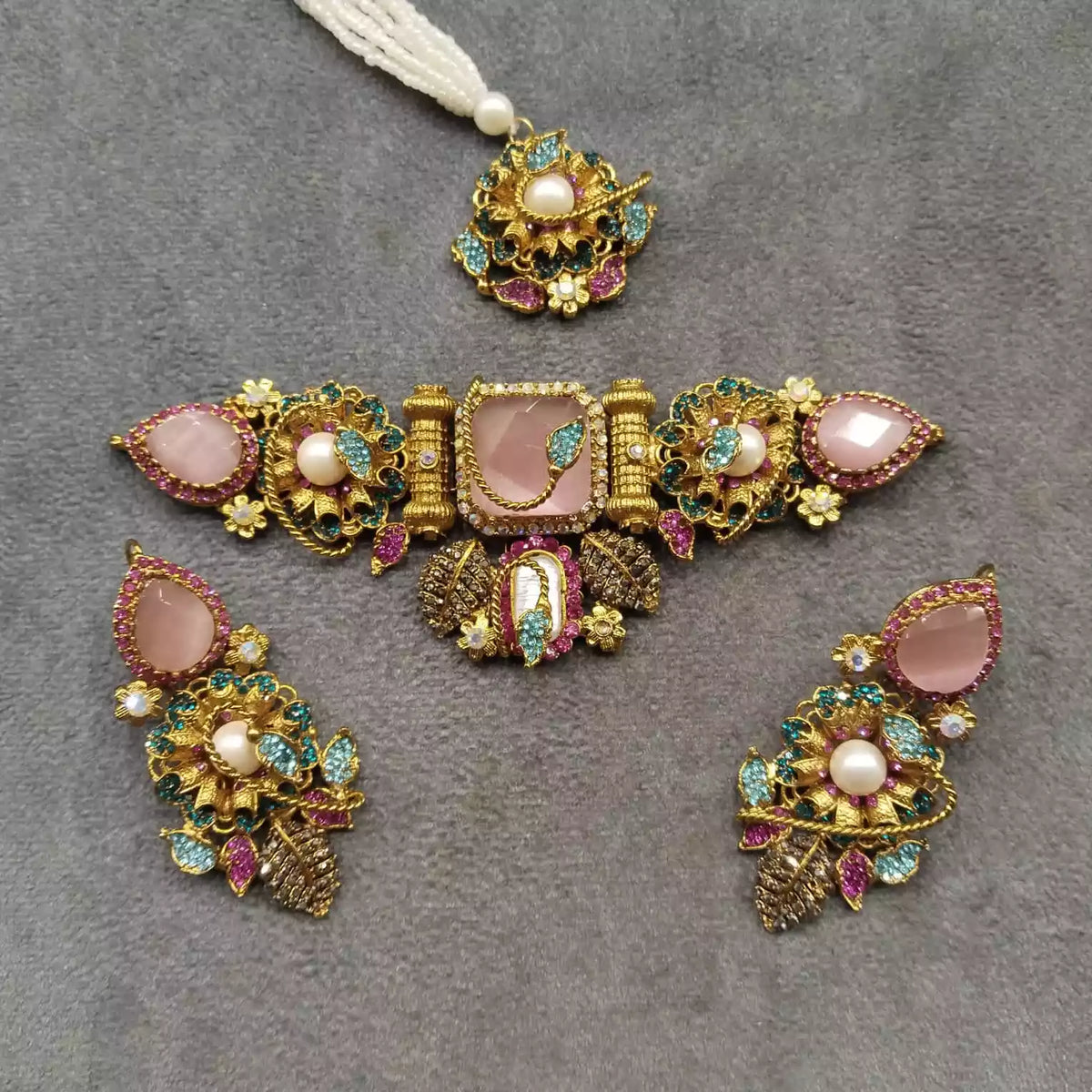 Handmade turkish choker set