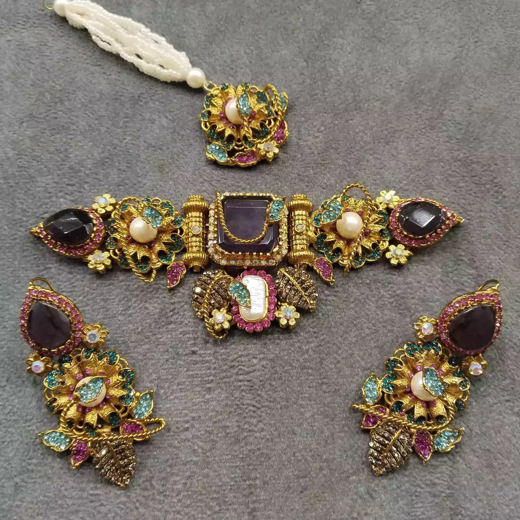 Handmade turkish choker set