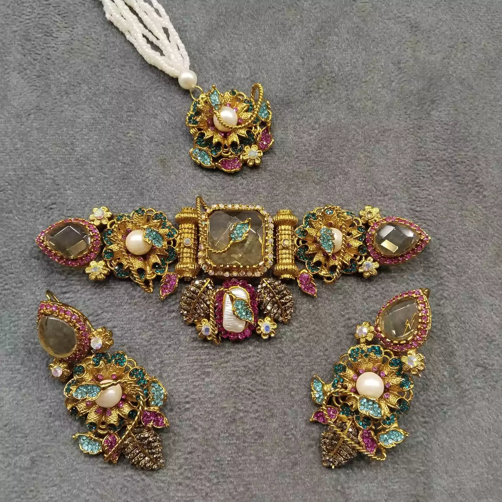 Handmade turkish choker set