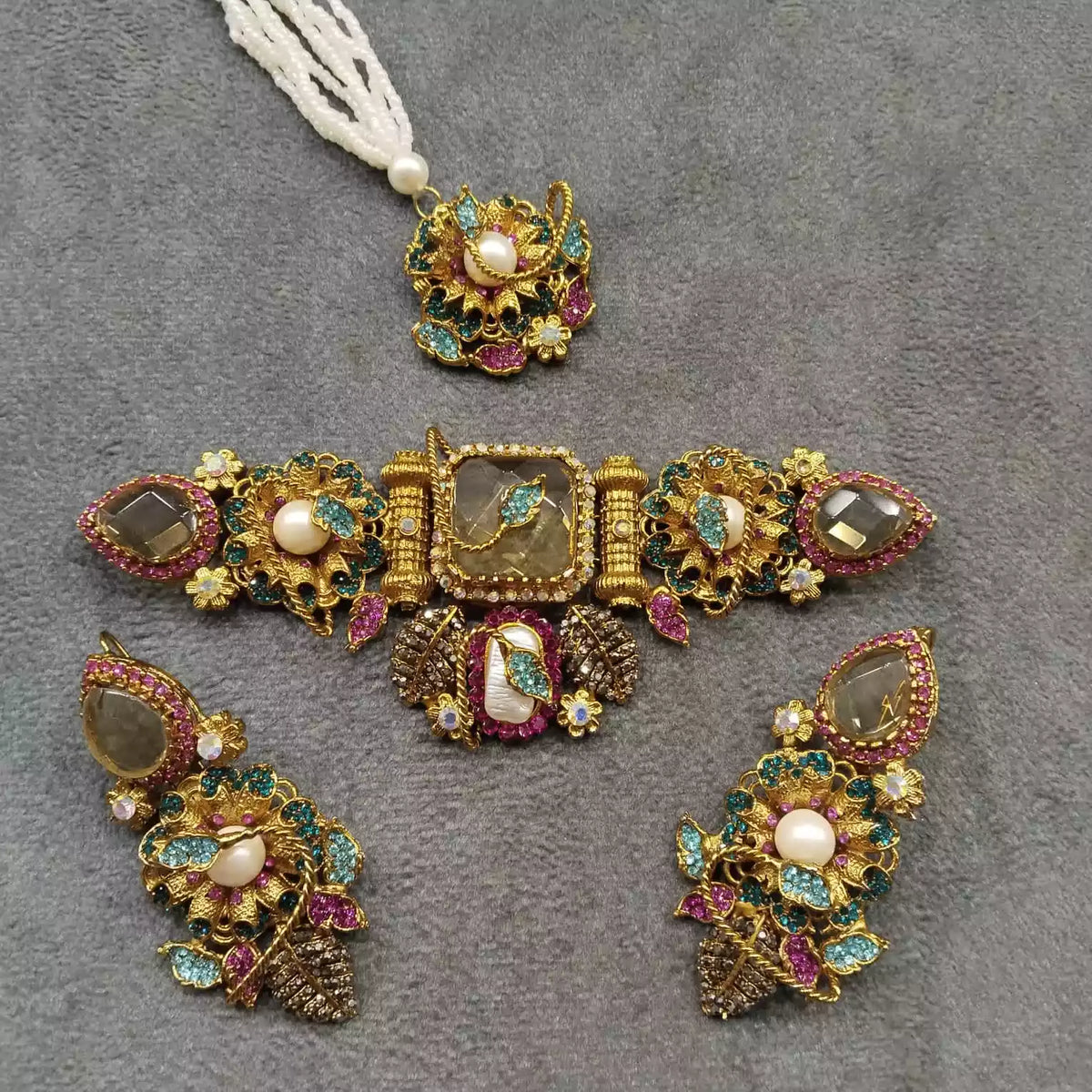 Handmade turkish choker set