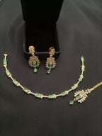 American diamond necklace set