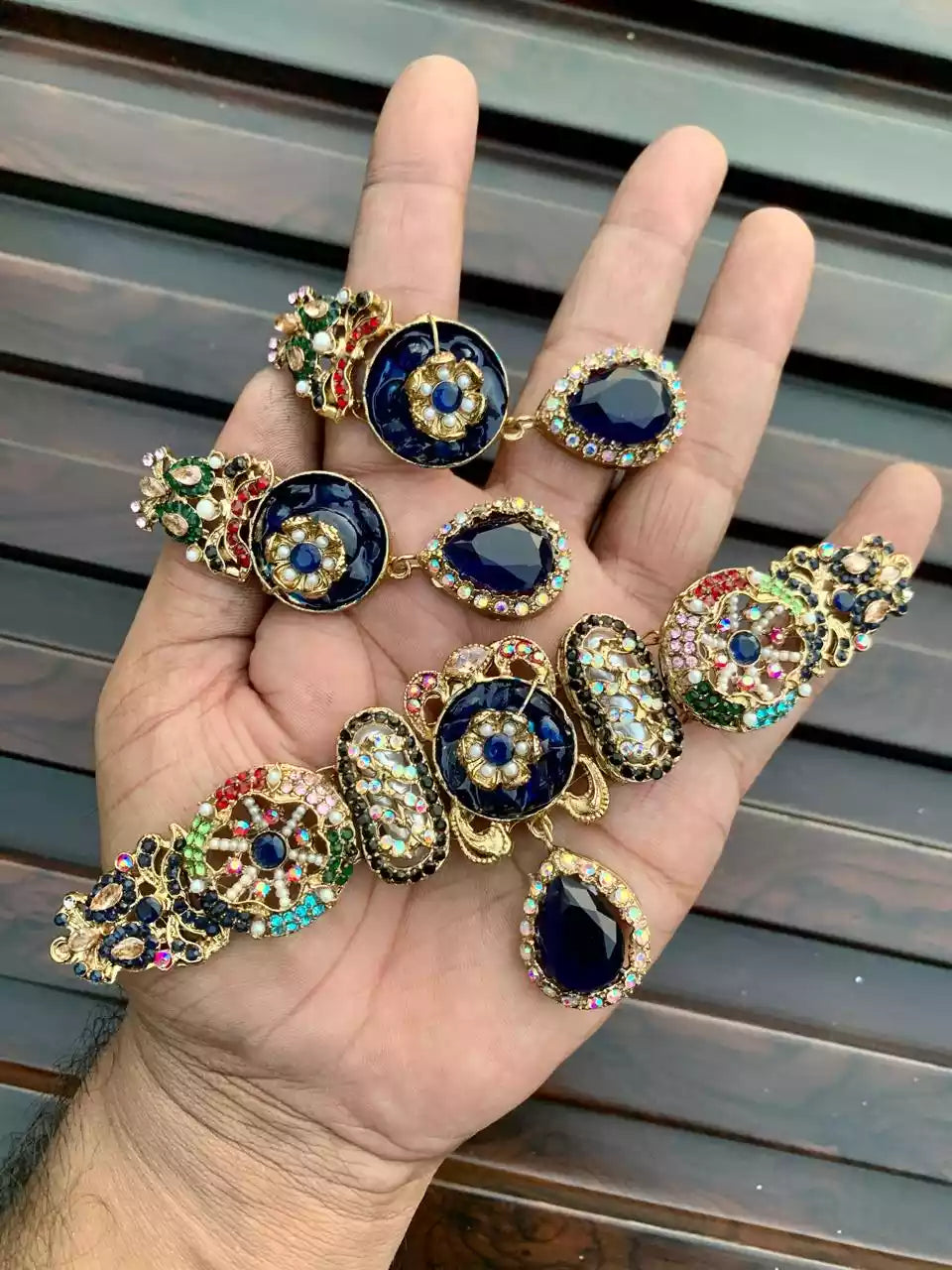 Handmade turkish choker set