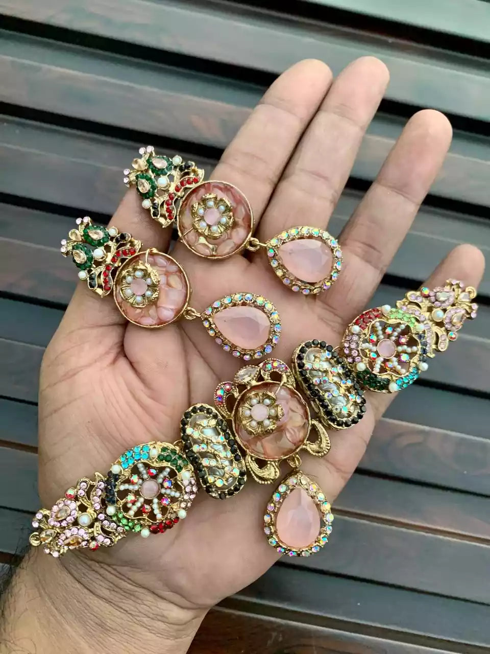 Handmade turkish choker set