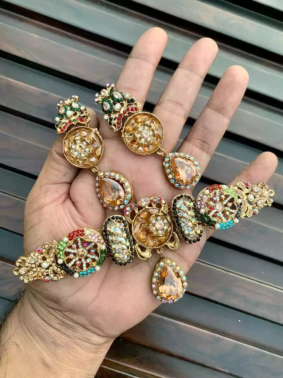 Handmade turkish choker set