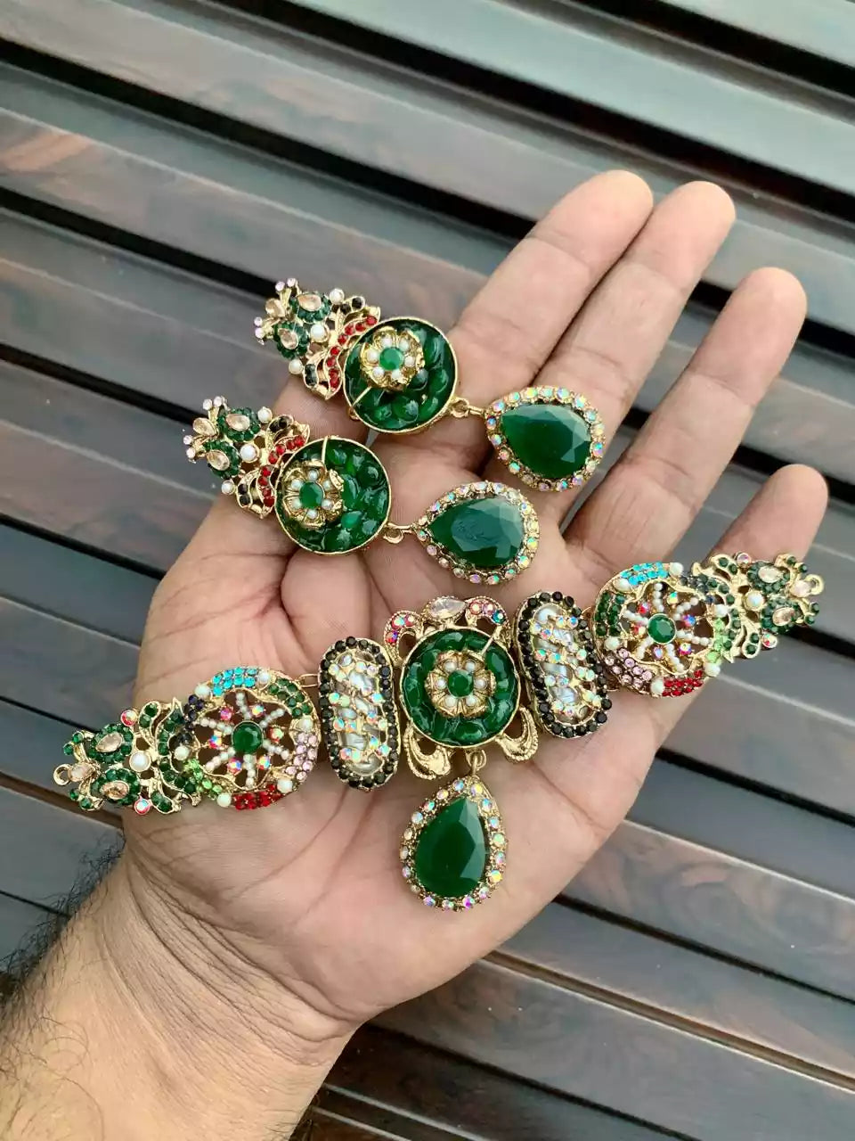 Handmade turkish choker set