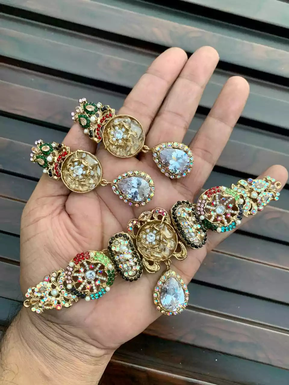 Handmade turkish choker set