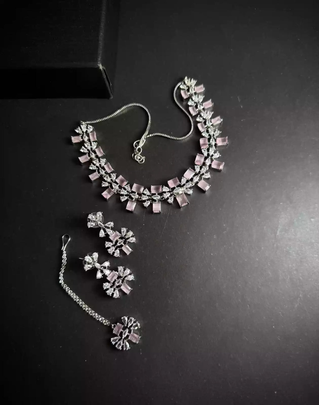 American diamond necklace set